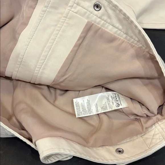 FREE PEOPLE WE THE FREE Blair Vegan Suede Jacket In Sea salt - Picture 15 of 15